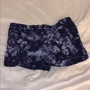 Gap Midnight Blue Tie-Dye Shorts